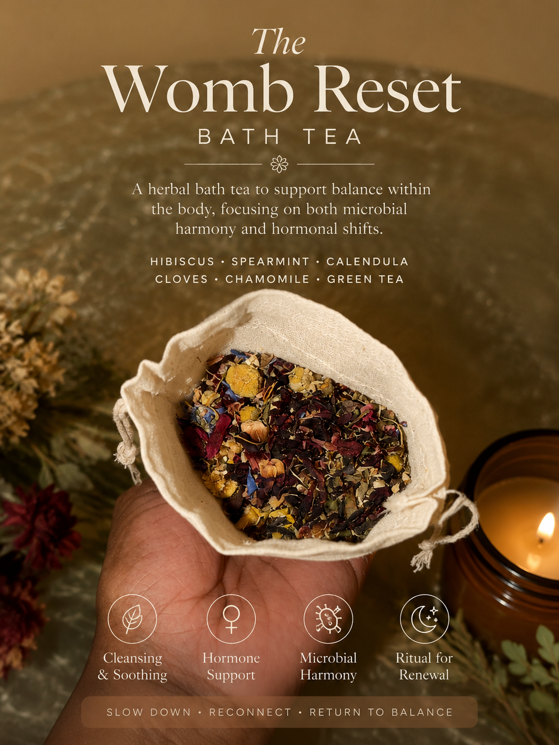 Herbal Teas & Baths and Detoxifications